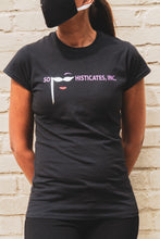 Load image into Gallery viewer, Black Short Sleeve Sophisticates, Inc. Shirt
